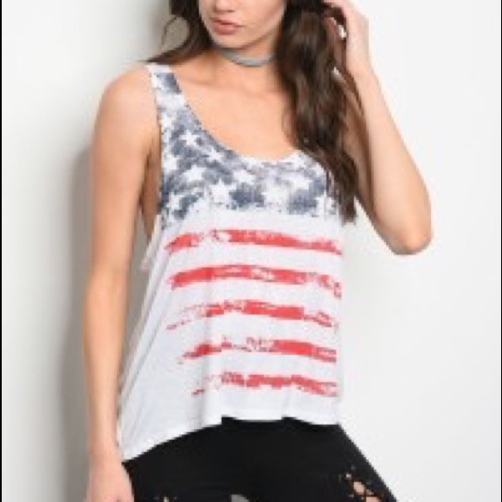American Flag Tank